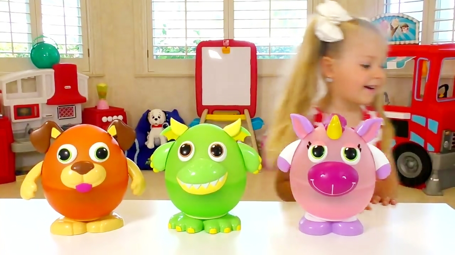 دیانا و اسباب بازی ها - پرنسس دیانا و اسب تک شاخ و اژدها